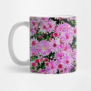 Floral pattern - pink flowers Mug